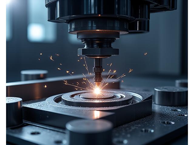 Ein hochmodernes 5-Achsen-CNC-Bearbeitungszentrum in Aktion