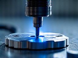 Funkenerosionsmaschine (EDM) in Aktion