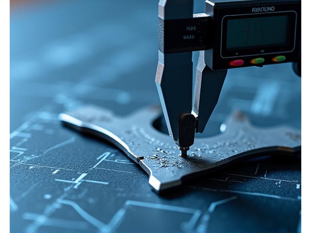 Optische Messlehre zur Qualitätskontrolle