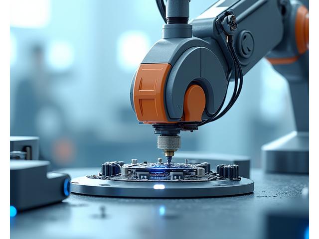 Roboterarm mit Spezialgreifer für Automationsanwendungen